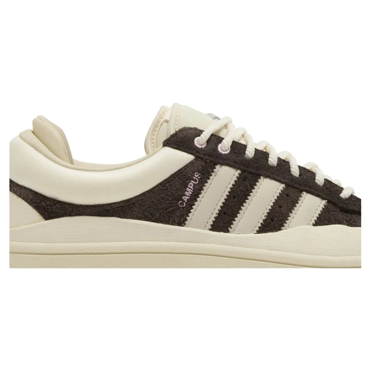 Bad Bunny x Adidas Campus The Last Campus. Vista 2 del modelo. Imagen de catálogo del producto.