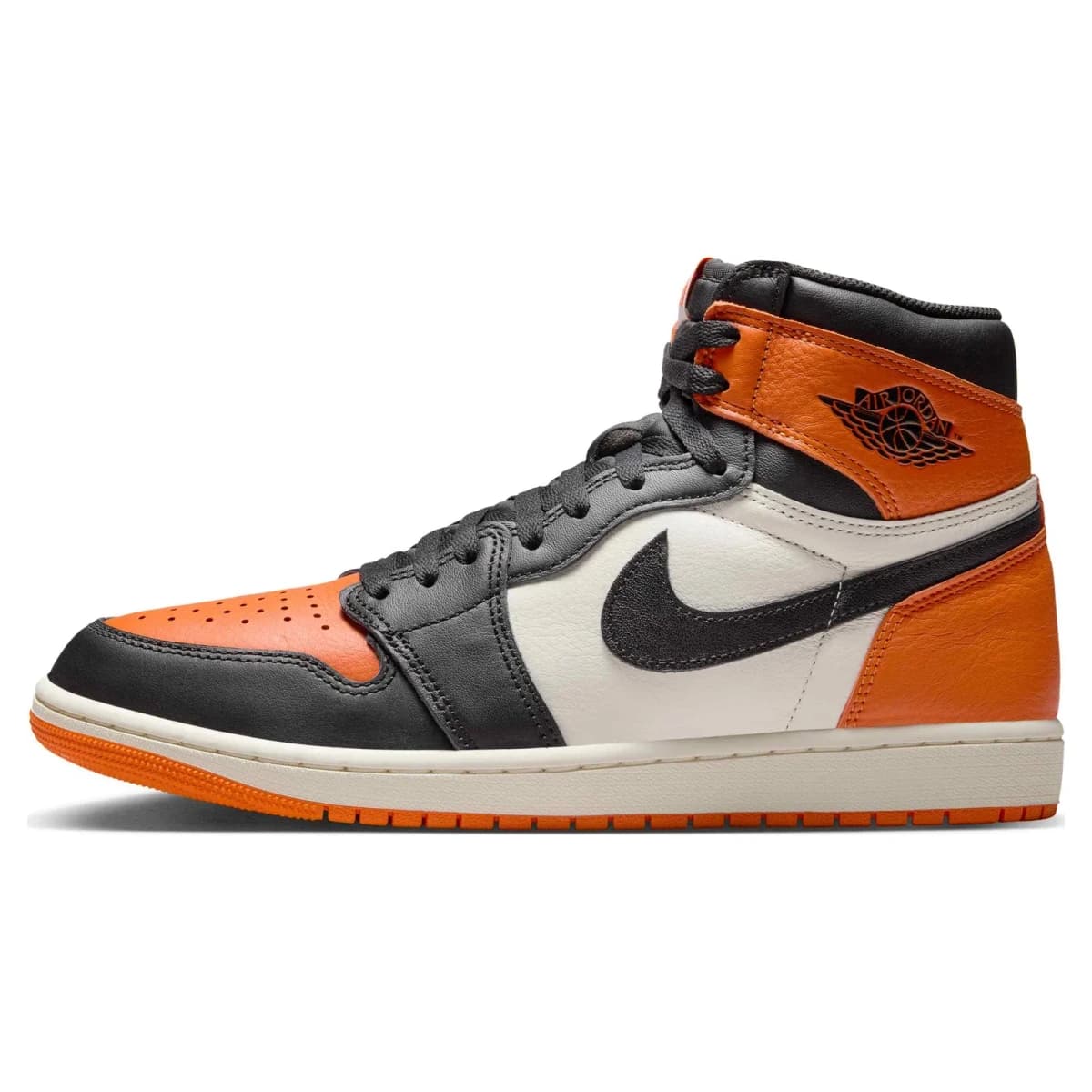 Air Jordan 1 High Shattered Backboard. Vista 1 del modelo. Imagen de catálogo del producto.