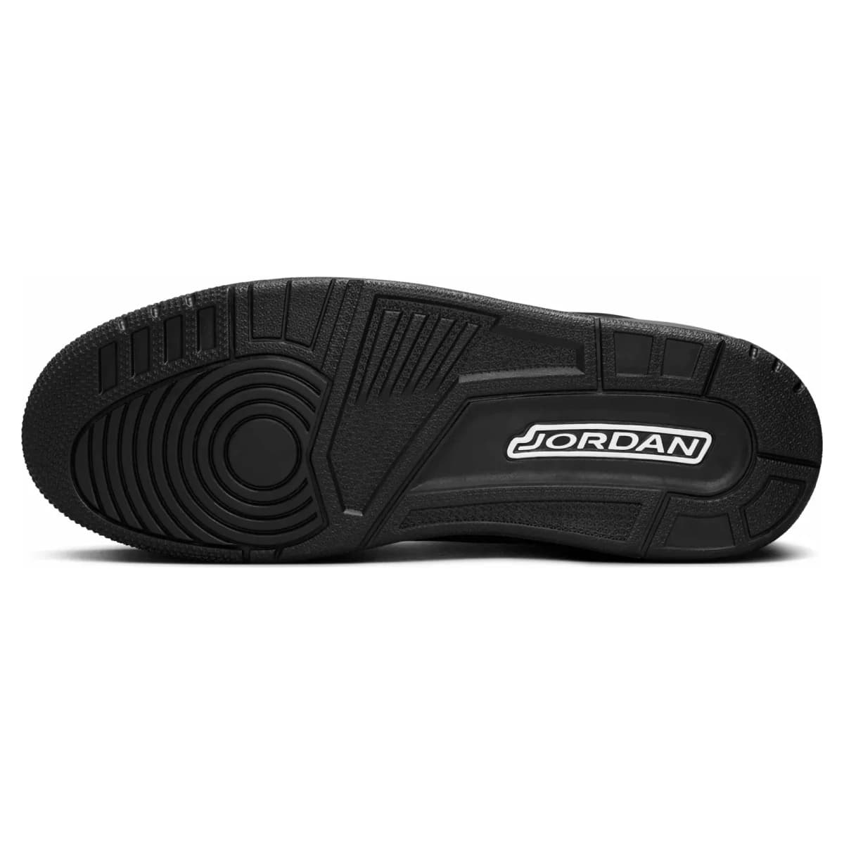 Air Jordan 3 Retro Black Cat. Vista 2 del modelo. Imagen de catálogo del producto.
