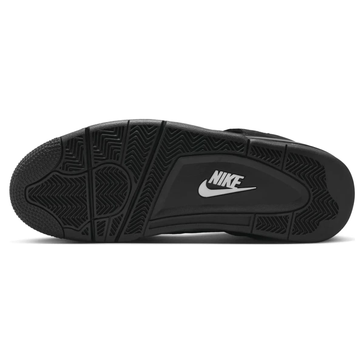 Air Jordan 4 Black Cat. Vista 2 del modelo. Imagen de catálogo del producto.