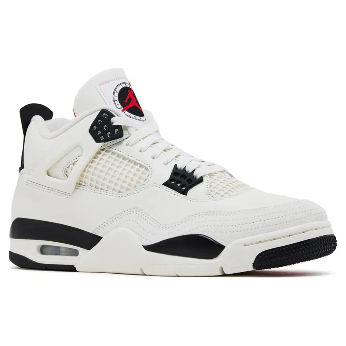 Air Jordan 4 Flight Club. Vista 2 del modelo. Imagen de catálogo del producto.