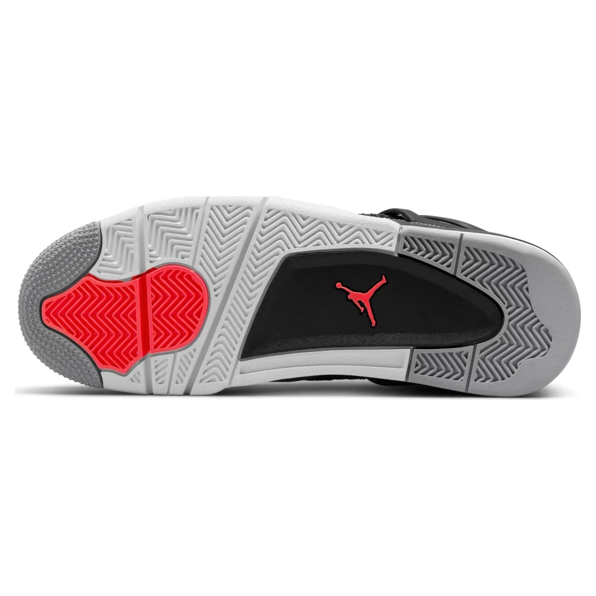 Air Jordan 4 Infrared. Vista 2 del modelo. Imagen de catálogo del producto.