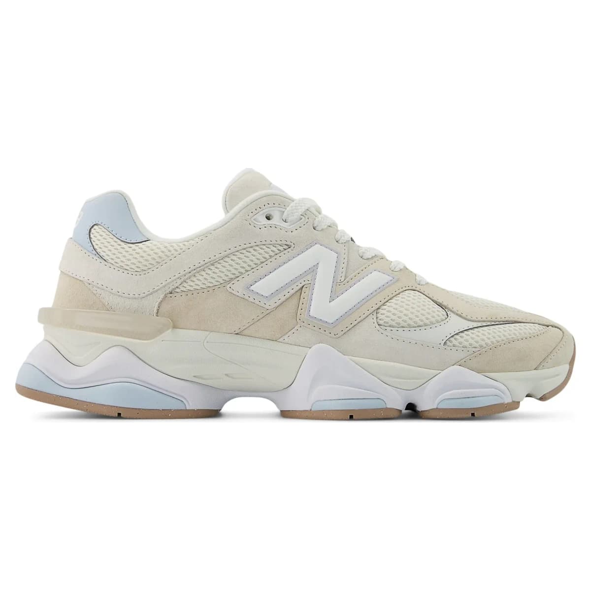 New Balance 9060 Bisque with Frosted Glass. Vista 1 del modelo. Imagen de catálogo del producto.