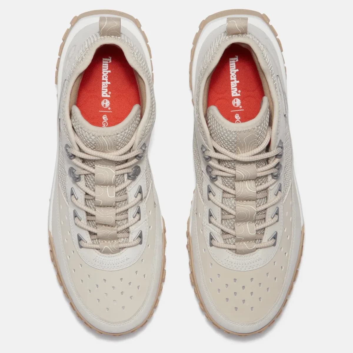 Timberland Motion 6 Sneaker Grey White. Vista 2 del modelo. Imagen de catálogo del producto.